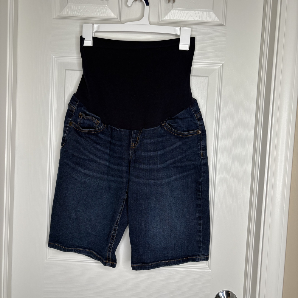 Indigo Blue Stylish Denim Shorts